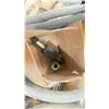 Image 3 : PALLET WITH INDUSTRIAL HEAVY MACHINE HYDRAULIC CYLINDER, HYDRAULIC HOSES