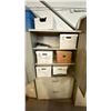 Image 2 : PRO SOURCE 2 DOOR METAL STORAGE CABINET WITH CONTENTS (36"W 18"D 65.5"H)