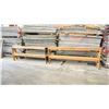 Image 1 : 4 WOODEN BENCHES (96"W 12"D 18"H EACH)