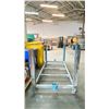 Image 2 : BLUE METAL MATERIAL STORAGE RACK - APPROX. 72" ACROSS X 40" WIDE X 40" HIGH