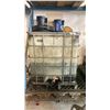 Image 1 : LIQUID TRANSPORT CONTAINER PARTIALLY FILLED WITH LUBRICANT, PLASTIC BUCKETS, A DRIP PAN & FUNNEL