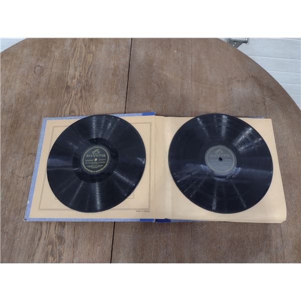 1 book, 15 assorted 78 records