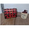 Image 1 : thermos Red Barn lunch kit with whiskey crock