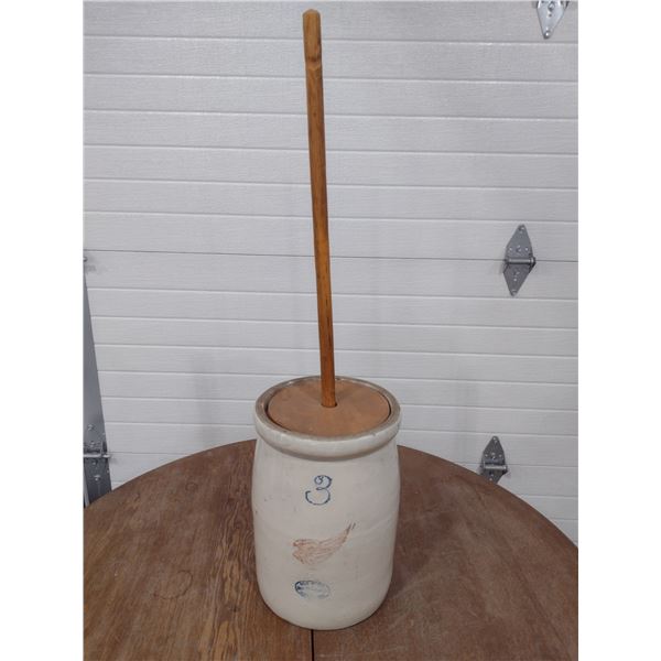 3 gallon red wing butter churn