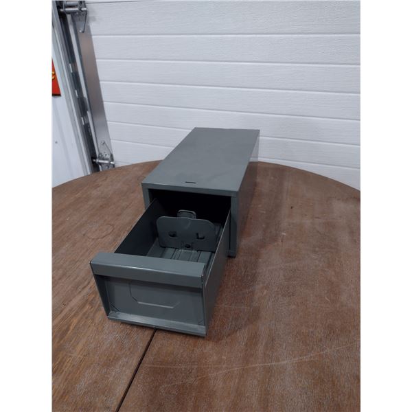 steel card box