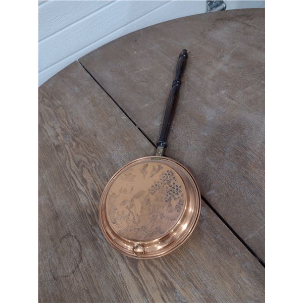 copper bed warmer
