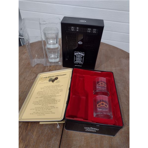2 Jack Daniel's tin  gift boxes