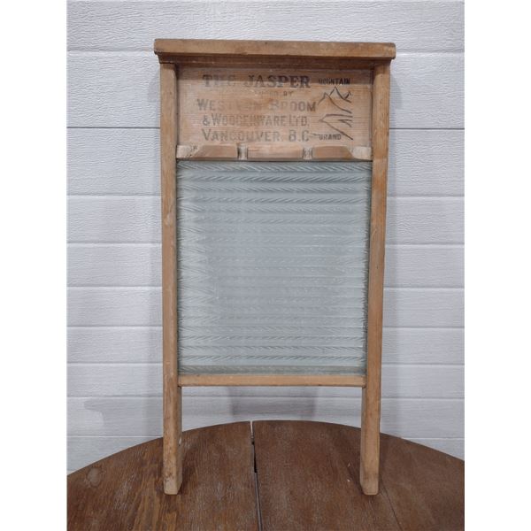 Jasper mountain wash board.