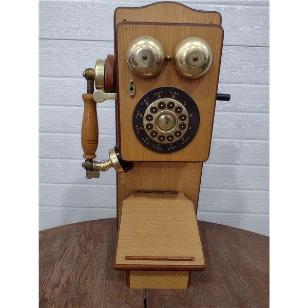 wall phone.
