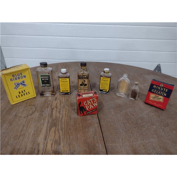 Antique kitchen items. many full
