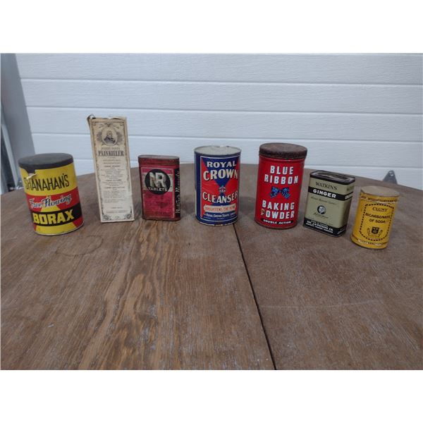 Antique kitchen items. many full