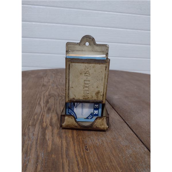 match holder