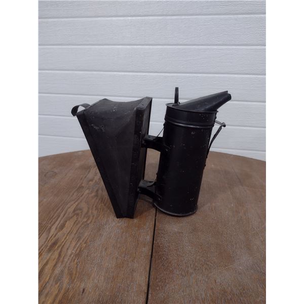 antique bee smoker