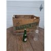 Image 1 : canada dry bottles and crate
