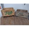 Image 1 : 7up and Gray Beverage wood crates