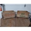 Image 1 : Canada Dry & Gray Beverage wood crates
