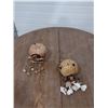 Image 1 : 2 coconut shell wind chimes