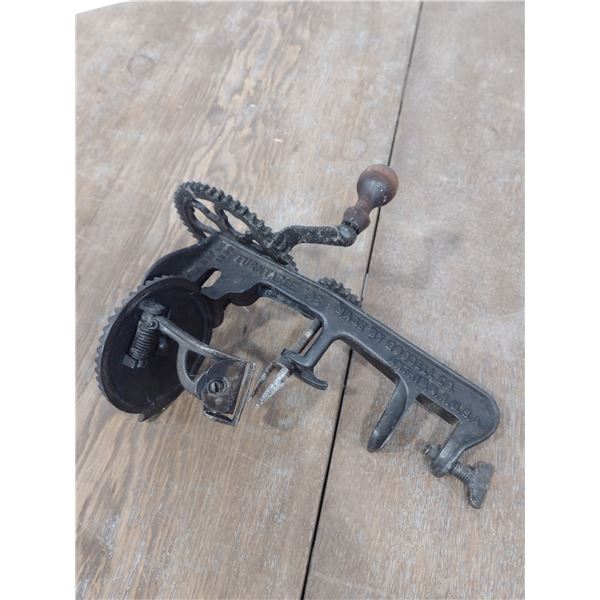 Antique apple peeler