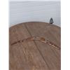 Image 1 : Boomerang with aboriginal carving and painting