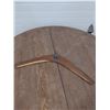 Image 2 : Boomerang with aboriginal carving and painting