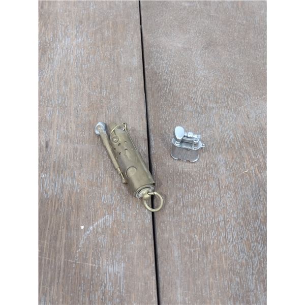 2 antique lighters