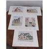 Image 1 : Collection of Canada post post office prints