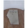 Image 1 : Alberta shaped mirror clock