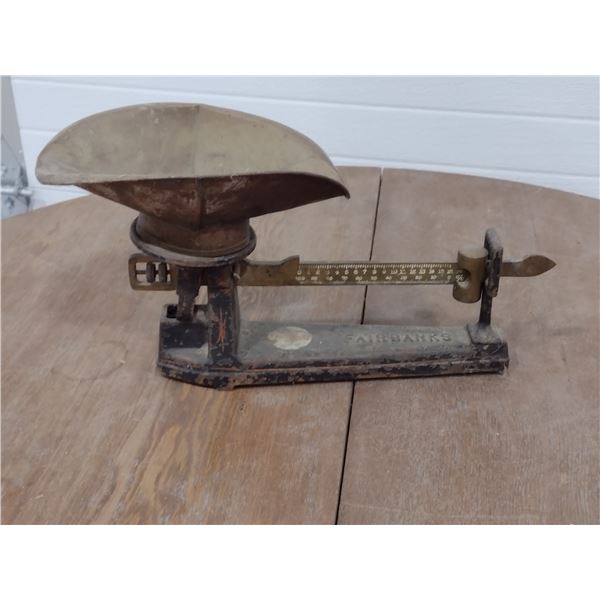 Fairbanks balance beam scale