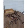 Image 1 : assortment of drills with wood crate