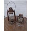 Image 1 : 2 Beacon coal oil lanterns