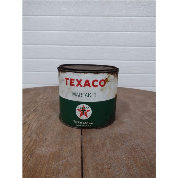 Texaco grease tin