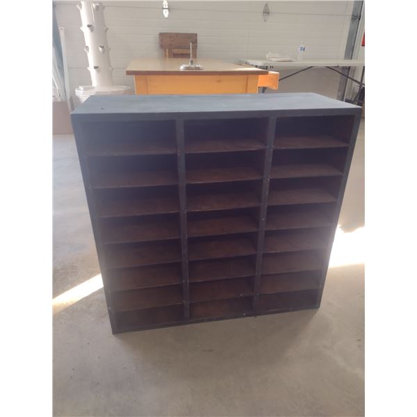 wooden organizer