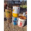 Image 1 : tin pails