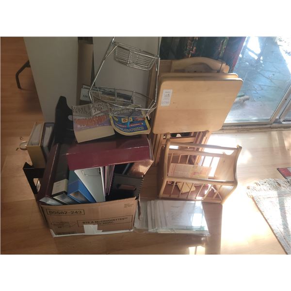 TV Trays, Magazine Holder A