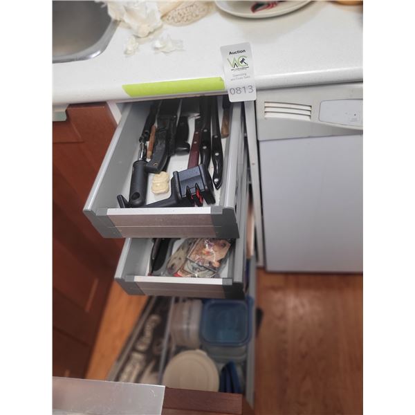 Cutco Serated & Henckel Knife, Sharpener, A