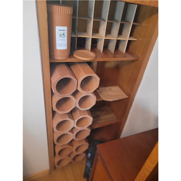 Terra Cotta Wine Rack A