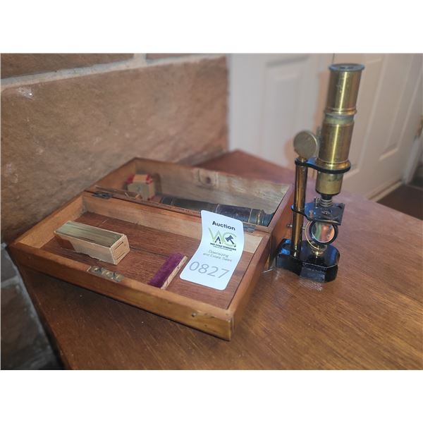 Vintage Microscope, Spyglass A