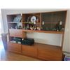 Image 3 : Vintage Teak Wall Unit c1970 C