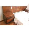 Image 4 : Vintage Teak Headboard Table Unit C