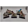 Image 1 : Hand Painted Bird Statues/ Decor Peices