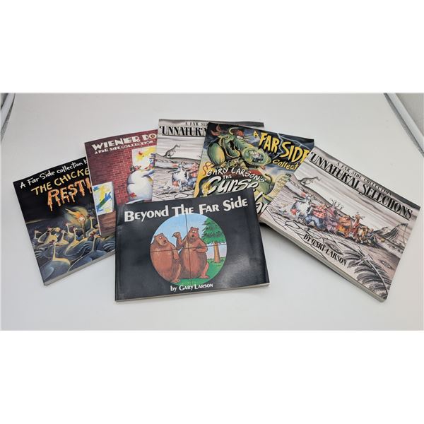 6 Far Side comic books