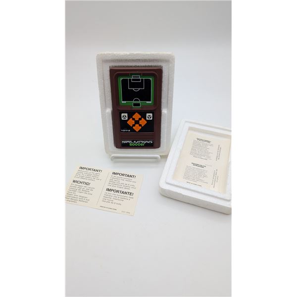 Mattel Electronics Soccer Retro Handheld Game