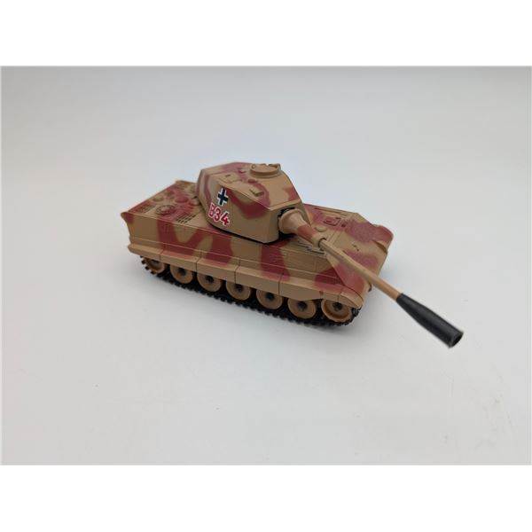 Die-cast German King tiger tank