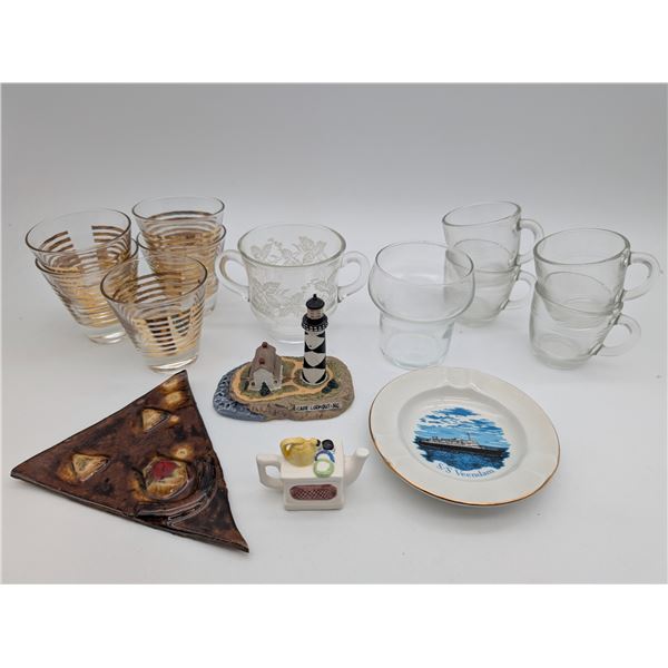 Assortment of Glassware