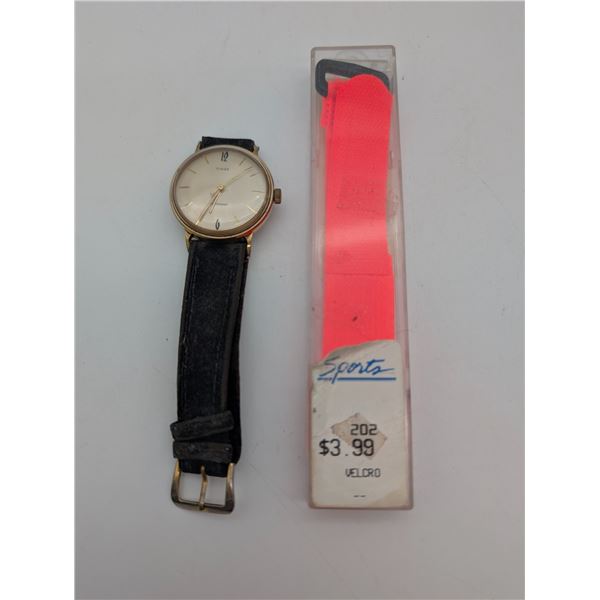Vintage Timex Watch and nato strap
