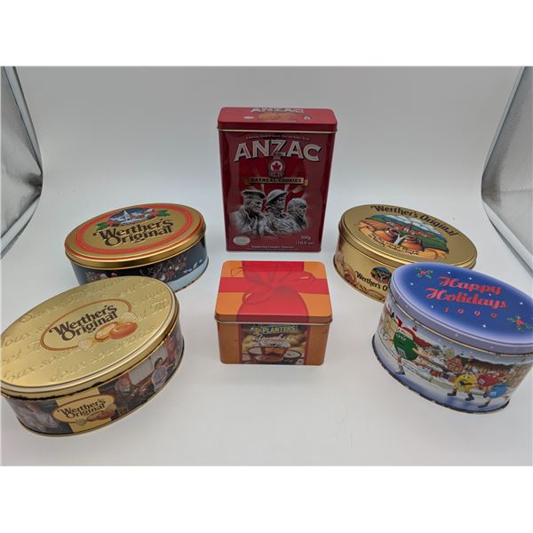 Collection of Collectors tins