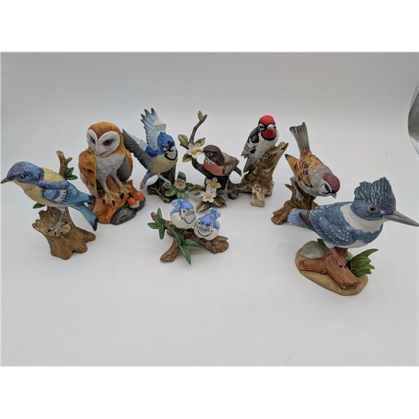 Ceramic Collection of Birds