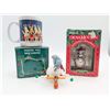 Image 1 : Christmas ornaments and singing mug