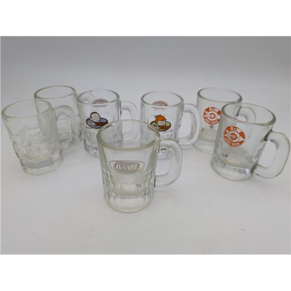 A&W Branded Vintage collector mugs