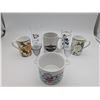 Image 1 : Assortment of glass and ceramic drinking glasses